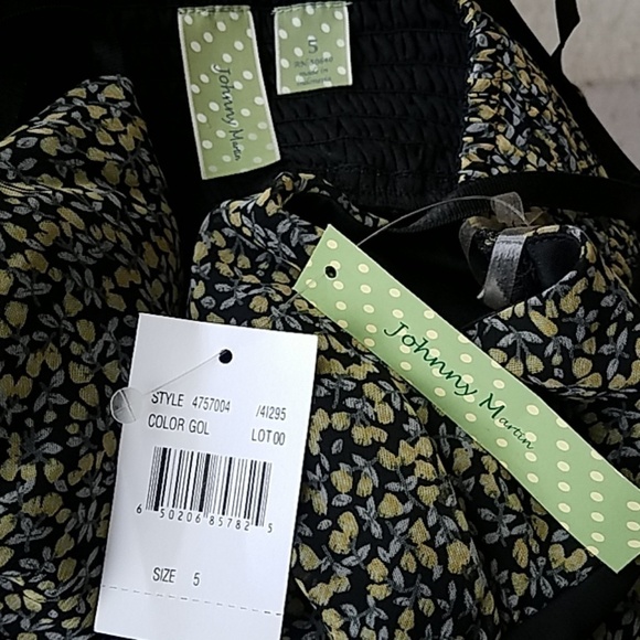 NWT Johnny Martin floral babydoll dress Sz. 5 - Picture 6 of 8